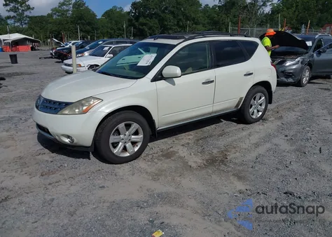 2006 Nissan Murano Sl/Se/S из США, поврежденный, VIN JN8AZ08W16W533780